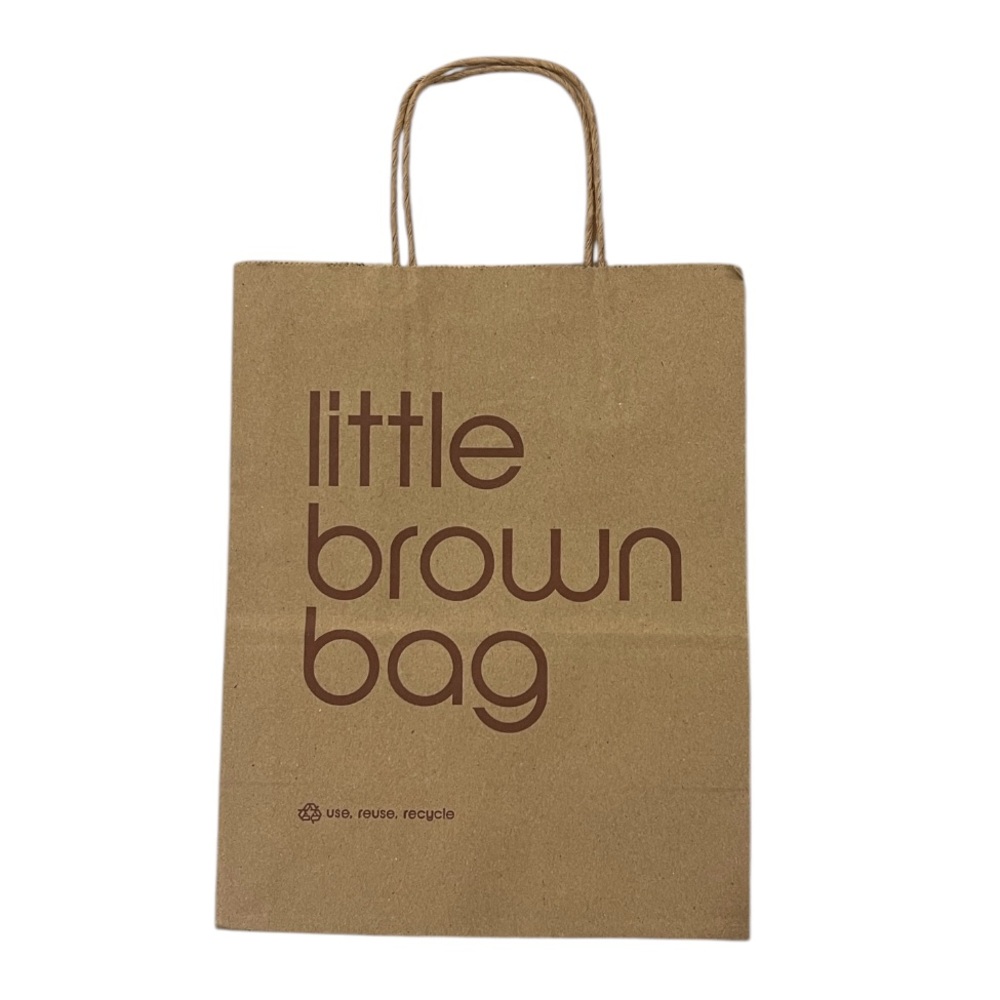 Bloomingdale's Little Brown Bag - Brown Kraft Tote